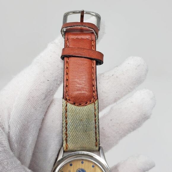 Disney Catalog Mickey Mouse Blue Sketch Art Watch - Picture 5 of 12